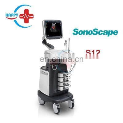 High Specification Ultrasound Color Doppler/Sonoscape Ultrasound/Sonoscape S12 4d Color Doppler Ultrasound Price