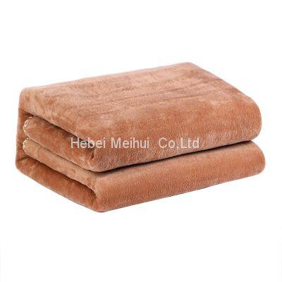 Thick Soft Flannel Heated Plush Warm Winter Throw Electric Blanket 110V For Home