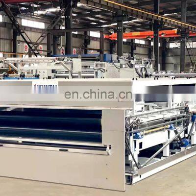 Double Belts Press Type Flatbed Laminating Machine photo-5