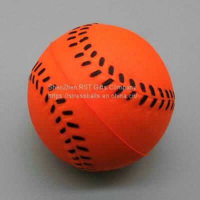 Factory Supply 6.3cm Baseball pu Foam Anti Stress Ball: The Perfect Toy Ball photo-2