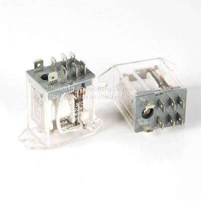 Small High-power DC AC Electromagnetic Relay 6V12V24V48V110V JQX-13F photo-2