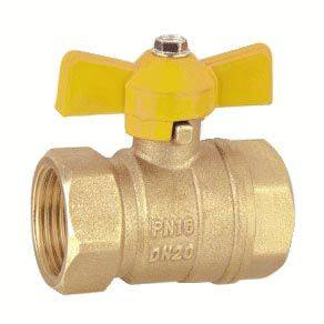 Ball Valve for Gas Light Model With Aluminium Lever Handle Brass Valves photo-3