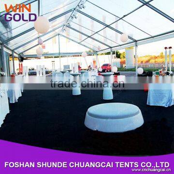 2015 Commercial 15x30m transparent party tent for outdoor event clear span structures