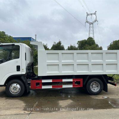 Isuzu 4 * 2 Dump Truck With a Load Capacity of 3-5 Tons