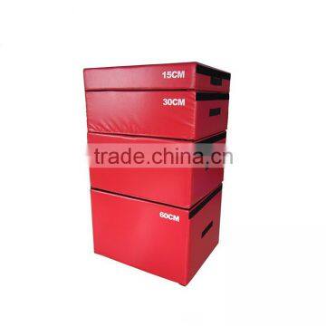 Crossfit plyometric box ,soft plyo box,Gym equipment plyo box