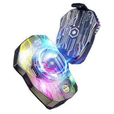 RGB Light  gaming accessories cellphone radiator fast wireless charger mobile phone radiator smartphone cooler