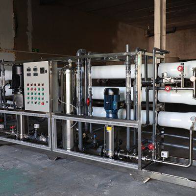 5T/H Double Stage RO System for Beverage Production Lithium Production Cosmetics photo-4