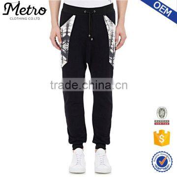 OEM Manufacturer High Quality Custom 100% Cotton Sweatpants, Mens Gym Sweatpants