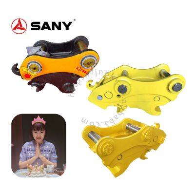 Оригинальный быстрый адаптер для экскаватора Sany SY35 | Гидравлический быстрый подвес | Совместимый