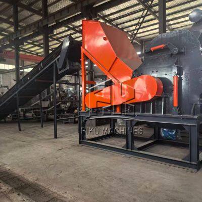 High Stability Thickened Crushing Chamber Metal Scrap Crusher for Reliable Operation of Light Steel Wire and Bulk Scrap Processing
