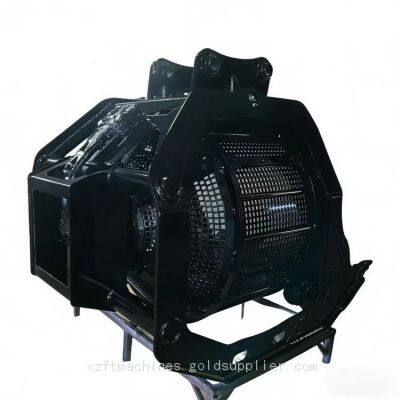 20 Ton Excavator Hydraulic Rotating Screen Bucket With Different Sieve Sizes photo-3