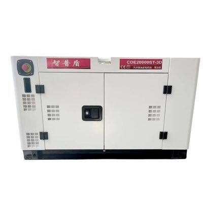 Low Fuel Consumption Silent Soundproof Cummins Diesel Power Engine Electric Generator Set photo-2