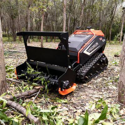 Gasmähwerk Rasen Rasentrimmer Fernsteuerbarer Forstmulcher MTSK1000 Mit Forstmulcher