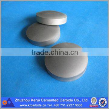 Customized cemented carbide round plate with a dome for wear parts from original manufacturer in China