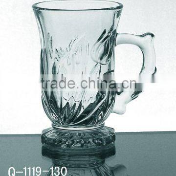 Fancy coffee glass mug