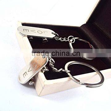 Fashion Jewelry 2015 Steel Jewelry Cute Design Couple Keychains photo-2