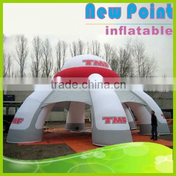 New Point PVC inflatable tent with canopy, inflatable camping tent