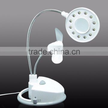 New MINI 12 LED USB Lamp and Fan