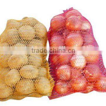 hot sale 40x60cm good quality red Hdpe onions mesh net bags