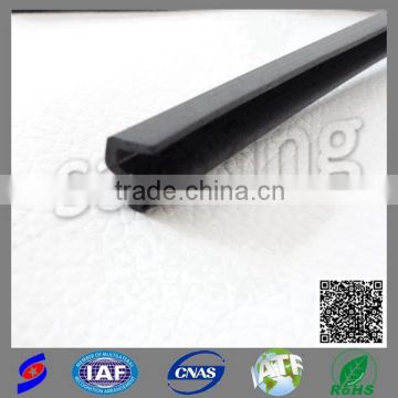 rubber extrusion glass edge strip