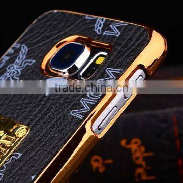 Brand MCM Fashion Luxury For Samsung S6 PU+PC Cell Phone Case photo-3