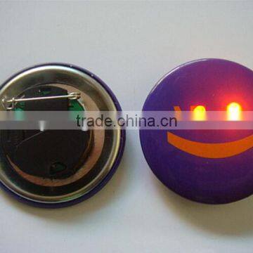 New Style Led Flashing Badge Customized Led Badge