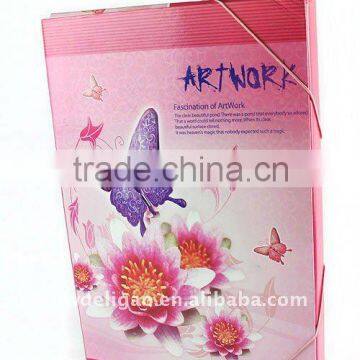 Artwork Color Art Paper Desktop File Box for Office Stationery Cardboard A4 or FC Size