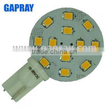 SMD 2835 side pin 24V DC W5W wedge T10 car led