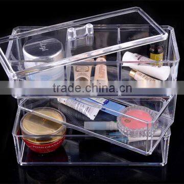 New Clear Jewellery Acrylic Cosmetic Display Box photo-3