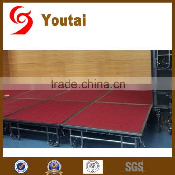 performance portable mobile event stage rental