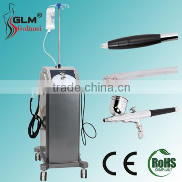 NEW!!! Vertical Oxygen Jet Facial Machines With High Quality Water Oxygen Skin Care Machine Jet Oxygen Spray Handpiece For Pores/acne/scars Removal Improve Skin Texture