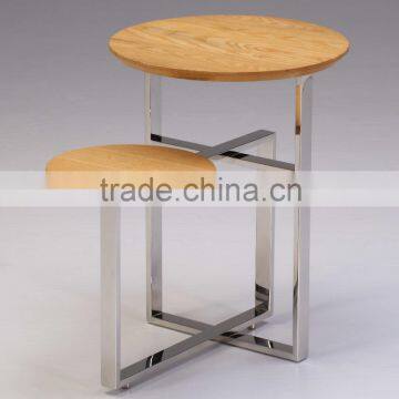 Wooden Corner Table Designs Good Quality Simple New Style Antique Model For Home Use
