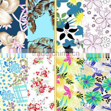 Dongguan Antai textile nylon elastane printed swimwear fabric with flower design pattern