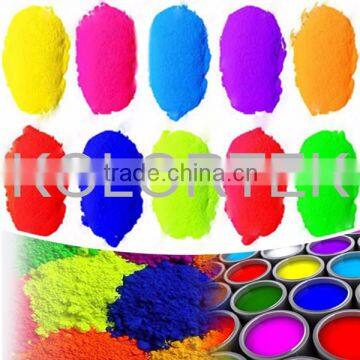 Multi-colored Fluorescent Pigment Powder For Coating