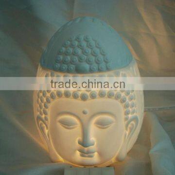 Ceramic home decorative items buddha with candle holder