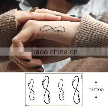 HC53-Taty New Design Flash Tattoo Removable Waterproof Gold Tattoo Metallic Temporary Tattoo Stickers Temporary Body Art Tatoo