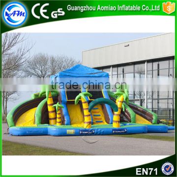 New product large big kahuna inflatable plastic water slide with pool                        
                                                                                Supplier's Choice