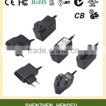 12V 0.3A 0.4A 0.5A 0.6A 0.7A 0.8A 0.9A AC DC Power Supply (with UL approved)