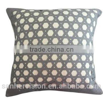 100% Polyester Laser Cut Customise Cushion Cover