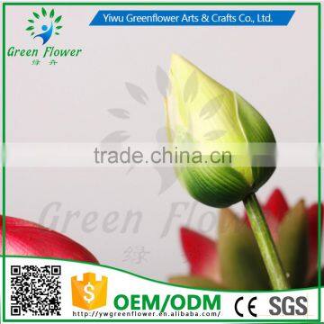 Greenflower 2016 Wholesale Real Touch Latex PU latus bud China handscrafts Artificial Flowers Rose for wedding decoration