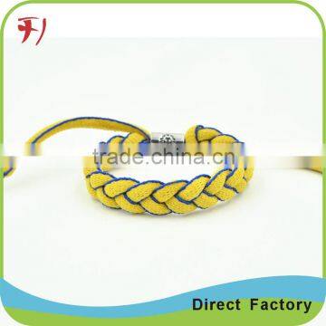 Cheaper cotton bracelet with chinese knot