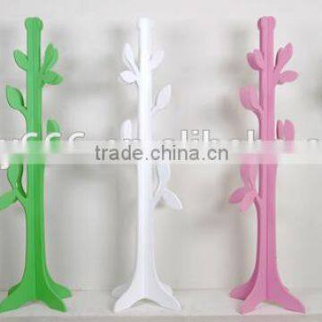 Tree Shape Wooden Coat Rack Clothes Hanger