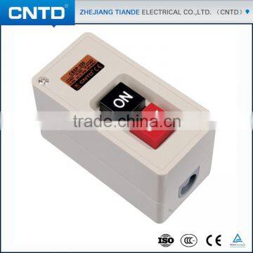 CNTD 2016 China Customized Plastic Power Push Button Switch Box 3.7KW