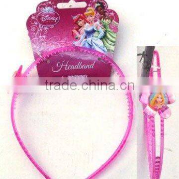 OEM SERVICE--FASHION SUNFLOWER PLASTIC HEADBAND