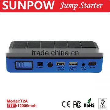 LCD screen display 3 in 1 power station power source jump starter