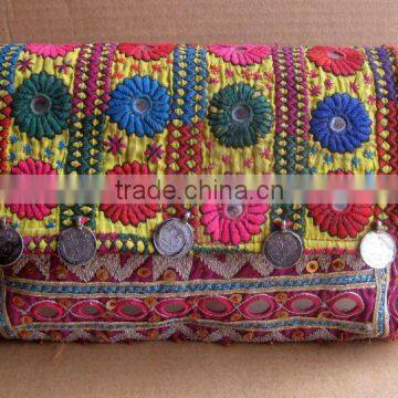 Indian clutch Bag Unique Design Bohemian Bag Christmas gift clutch bag Gift for her One of a kind Tribal Bag