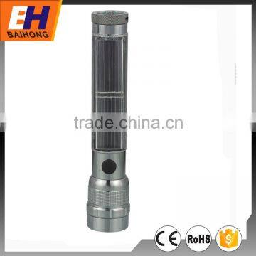 Solar Power LED Flashlight WIth 8 LED BH-9505