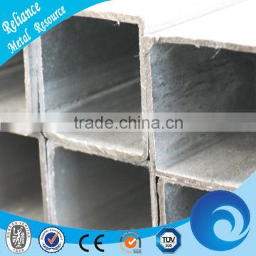 DIAMETER 80*80MM SQUARE STEEL TUBE PRE GALVANIZED