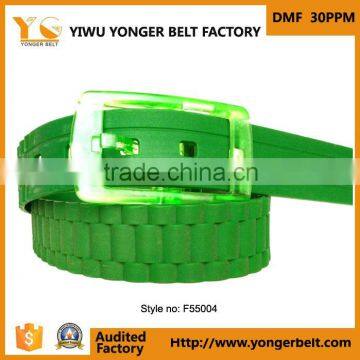 fashion professional OEM leather belts with plastic belt buckles