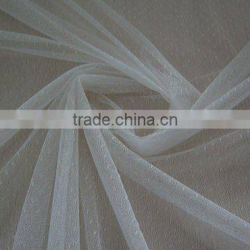 Soft Jacquard tull in 100%polyester